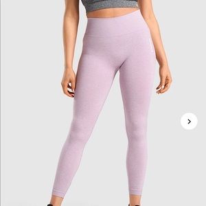 Gymshark Adapt Marl Seamless Leggings - Light Purple